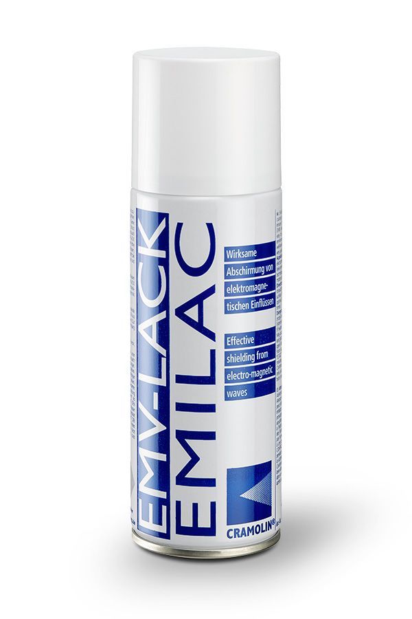 картинка CRAMOLIN Emilac. Защитное токопроводящее покрытие (лак) на основе меди 200 мл являющийся официальным дистрибьютором в России 