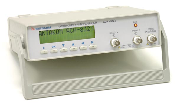 картинка АКТАКОМ АСН-8321. Частотомер являющийся официальным дистрибьютором в России 