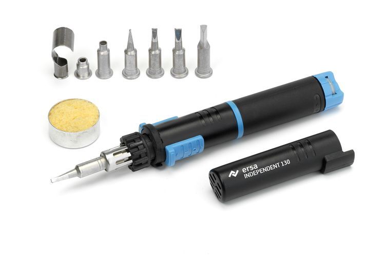 картинка Ersa Independent 130 Gaslöt-Profi-Set. Паяльник газовый являющийся официальным дистрибьютором в России 