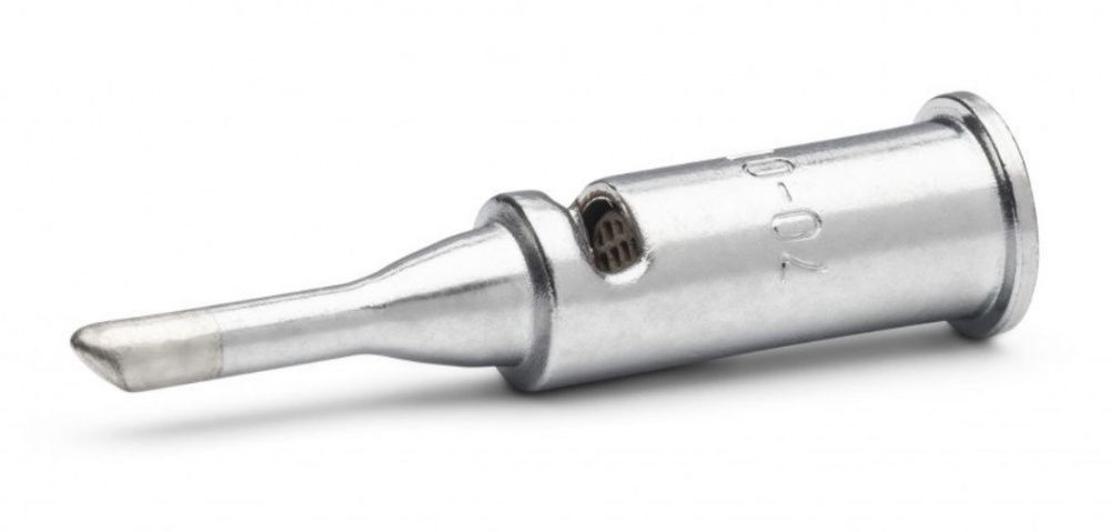 картинка Weller 70-01-04 (T0051612399). Жало паяльное 3,0 мм цилиндрическое со скосом для газового паяльника являющийся официальным дистрибьютором в России 