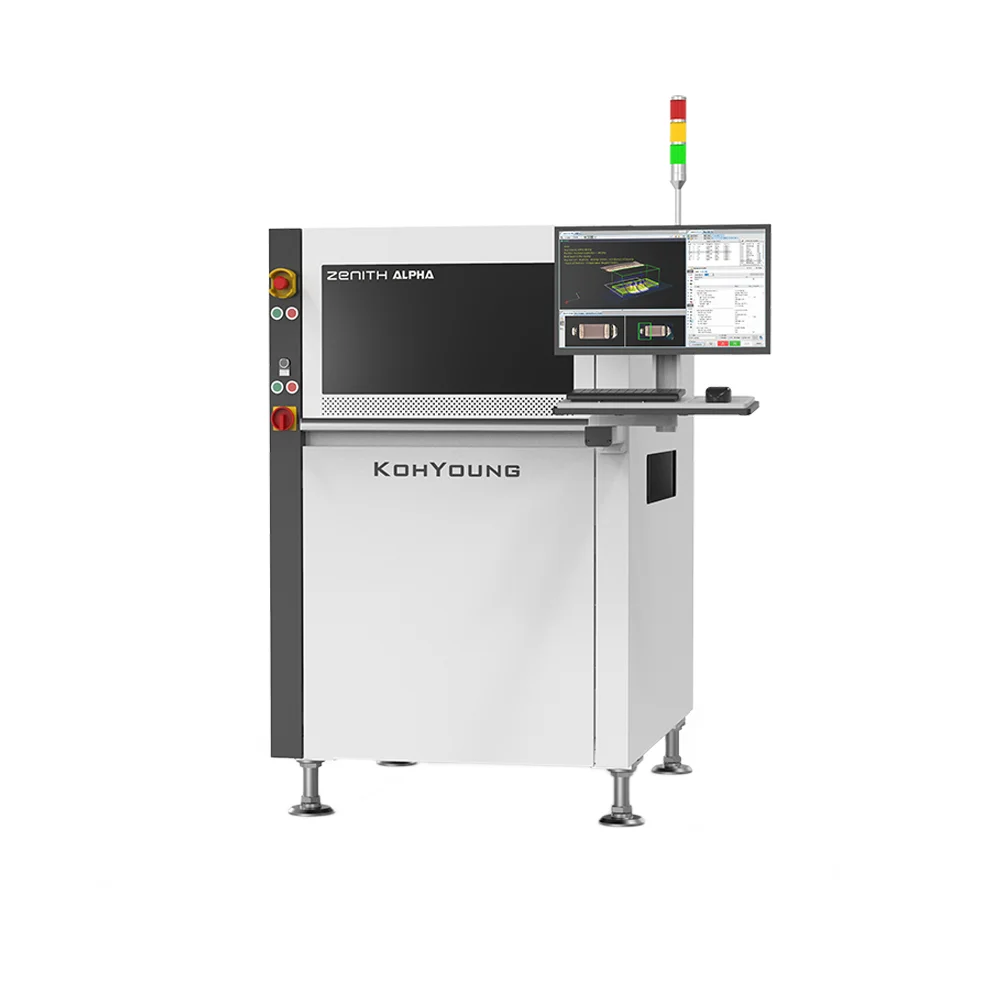 картинка Koh Young Zenith Alpha UHS (модель XL, двухполосная). Автоматическая оптическая 3D инспекция качества пайки являющийся официальным дистрибьютором в России 