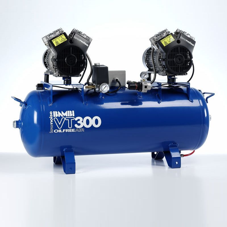 картинка BAMBI VT300. Компрессор безмасляный являющийся официальным дистрибьютором в России 