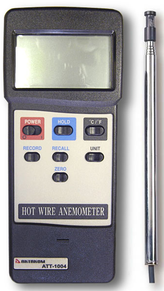 картинка АКТАКОМ АТТ-1004. Анемометр являющийся официальным дистрибьютором в России 