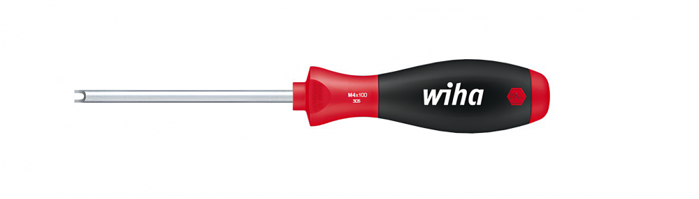 картинка WIHA 32364 / SoftFinish. Отвертка для шлицевых гаек серия 305SF являющийся официальным дистрибьютором в России 