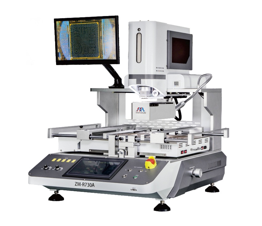 картинка SEAMARK R730A. Система оптического совмещения перепайки и ремонта BGA являющийся официальным дистрибьютором в России 