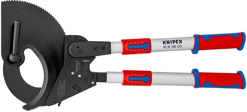 картинка KNIPEX KN-9532100. Секторные ножницы являющийся официальным дистрибьютором в России 