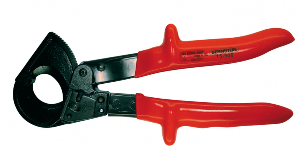 картинка Bernstein B15-506VDE. Секторные ножницы диэлектрические являющийся официальным дистрибьютором в России 