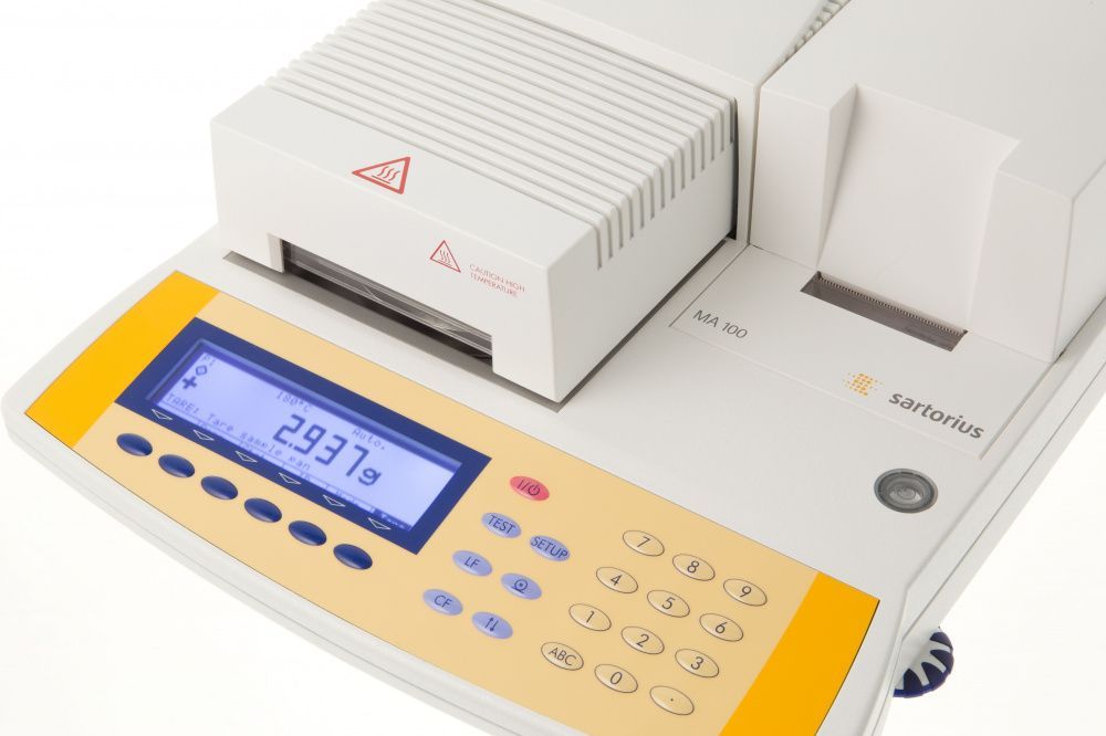 картинка Sartorius MA-100. Анализатор влажности являющийся официальным дистрибьютором в России 