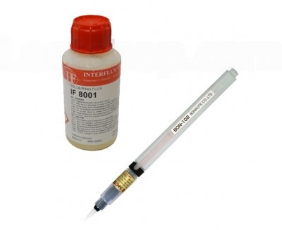 картинка Interflux 8001 / FMPEN8001. Ручка-дозатор для флюса с бутылью являющийся официальным дистрибьютором в России 