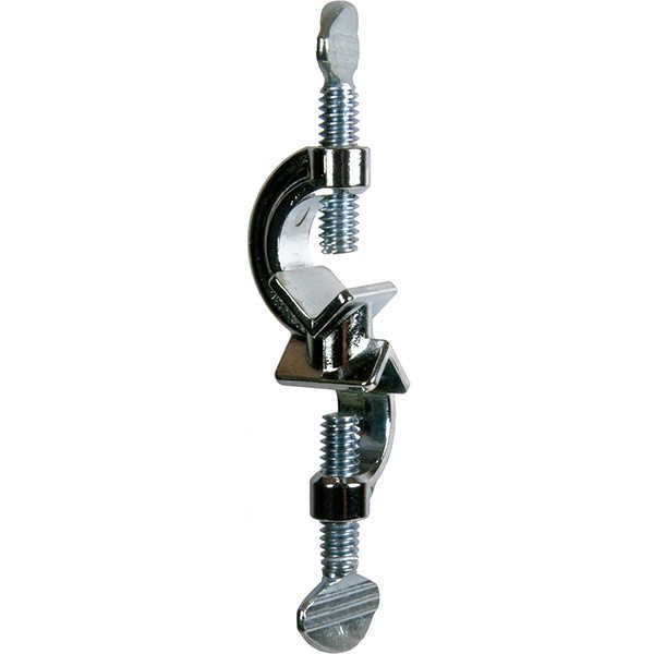 картинка Экрос. Зажим для лапок и колец к штативу ПЭ-2700 являющийся официальным дистрибьютором в России 