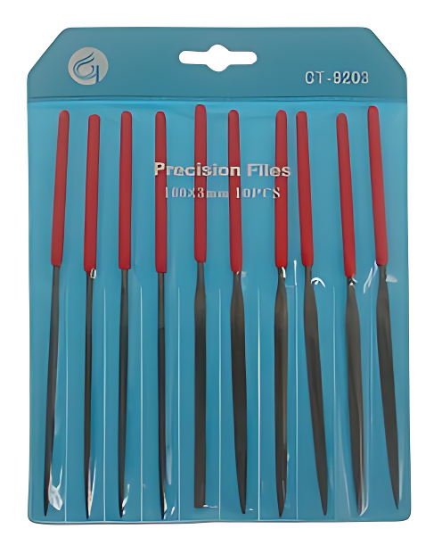 картинка CT Brand CT-9203. Набор надфилей 10 шт являющийся официальным дистрибьютором в России 