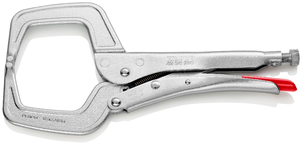 картинка KNIPEX KN-4234280. Клещи зажимные сварочные являющийся официальным дистрибьютором в России 