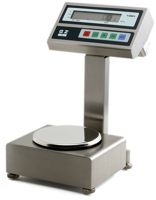 картинка ViBRA (Shinko Denshi) GZII-2000CEX. Взрывобезопасные весы являющийся официальным дистрибьютором в России 