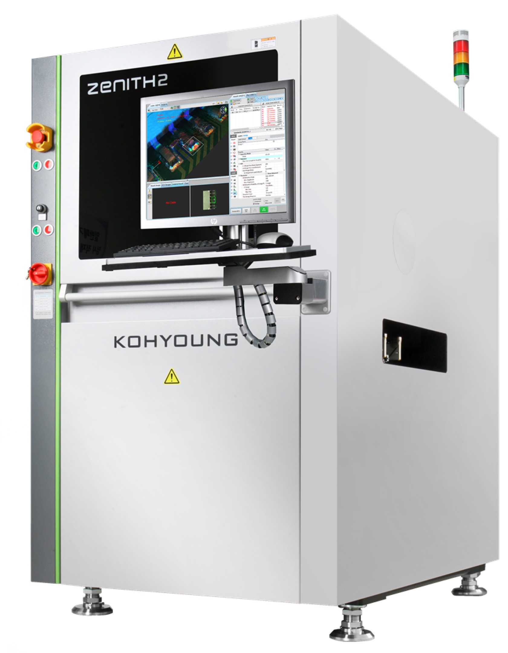 картинка Koh Young Zenith 2. Автоматическая оптическая 3D инспекция качества пайки являющийся официальным дистрибьютором в России 