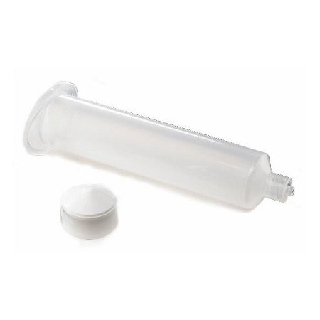 картинка Techcon 7550LL1NWPK. Шприц дозатора бесцветный с белым поршнем 55сс 50шт являющийся официальным дистрибьютором в России 