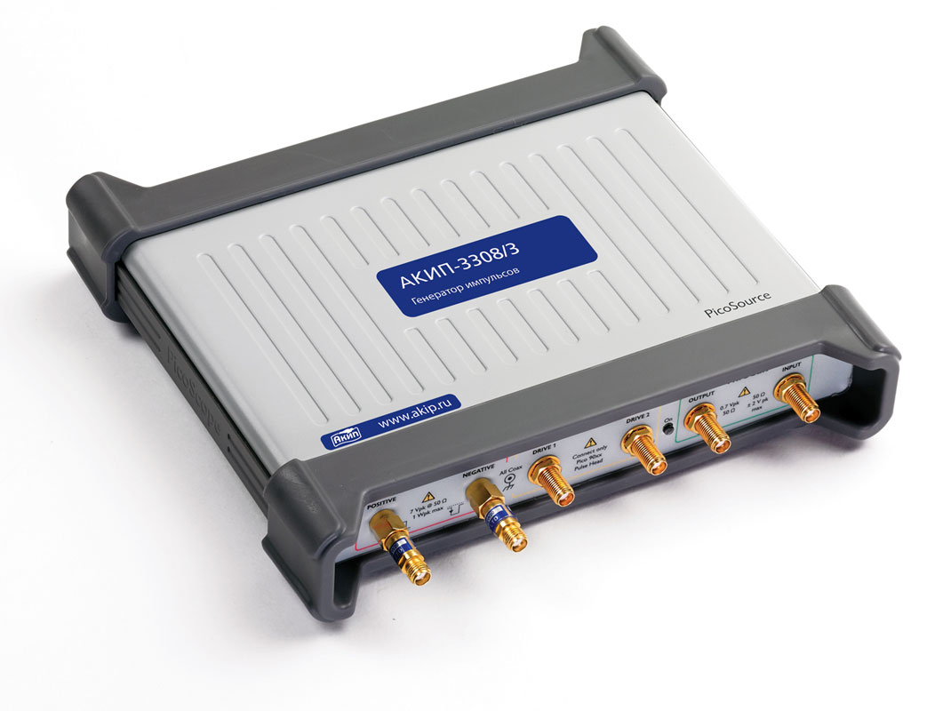 картинка АКИП 3308/3. Генератор импульсов USB четырехканальный являющийся официальным дистрибьютором в России 
