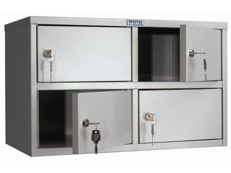 картинка ПРАКТИК AMB-30/4. Индивидуальный шкаф кассира являющийся официальным дистрибьютором в России 