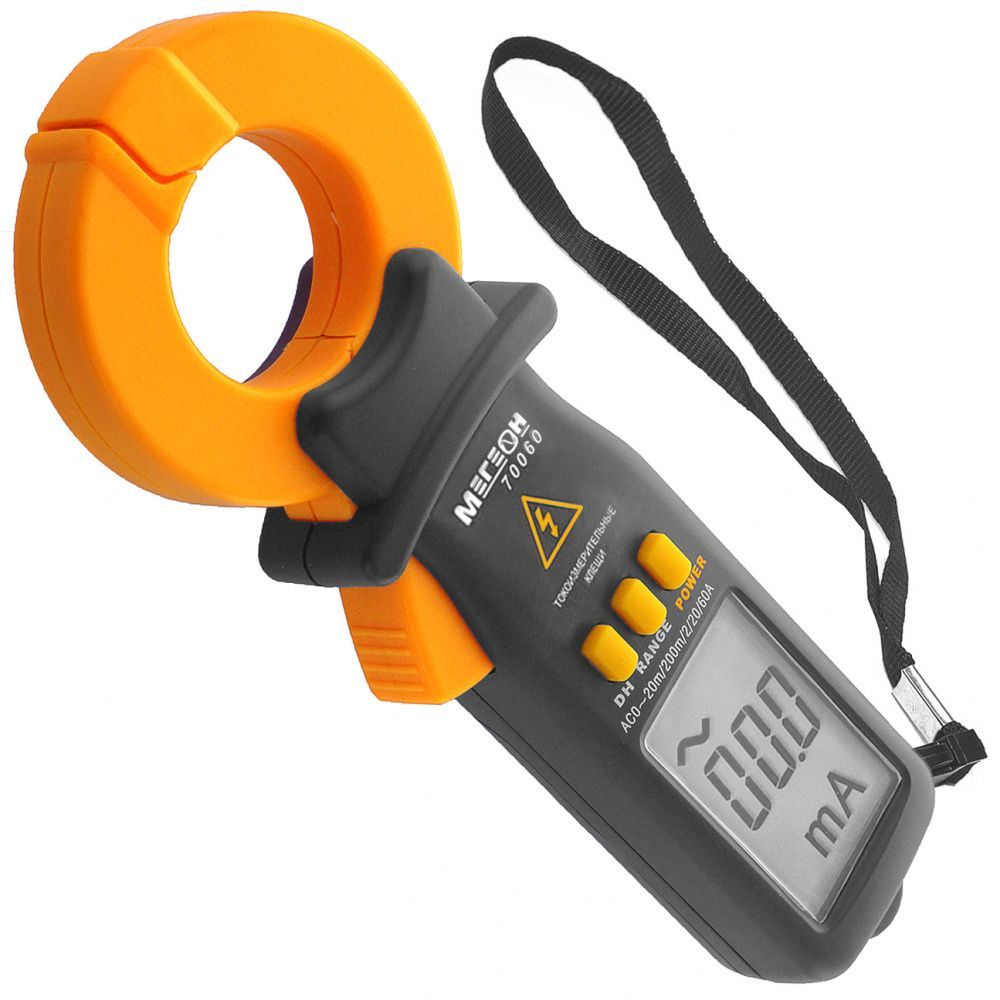 картинка МЕГЕОН 70060. Клещи токоизмерительные являющийся официальным дистрибьютором в России 