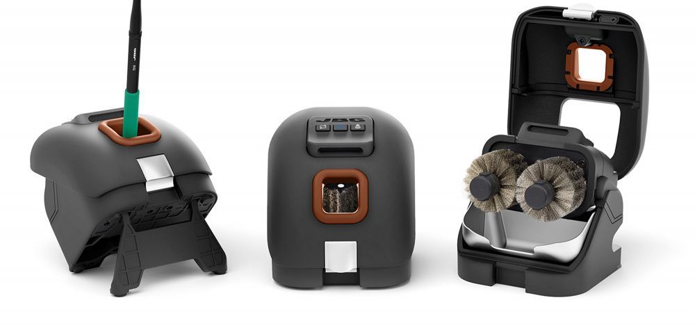 картинка JBC CLMU-A. Автоматический очиститель паяльных жал являющийся официальным дистрибьютором в России 