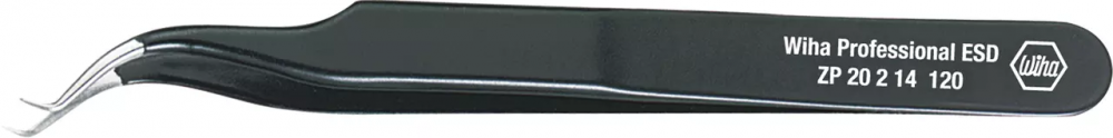 картинка WIHA 32336 / Professional. Прецизионный пинцет ESD серия ZP20214 являющийся официальным дистрибьютором в России 