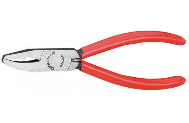 картинка KNIPEX KN-9171160. Плоскогубцы для отламывания стеклянных полосок являющийся официальным дистрибьютором в России 