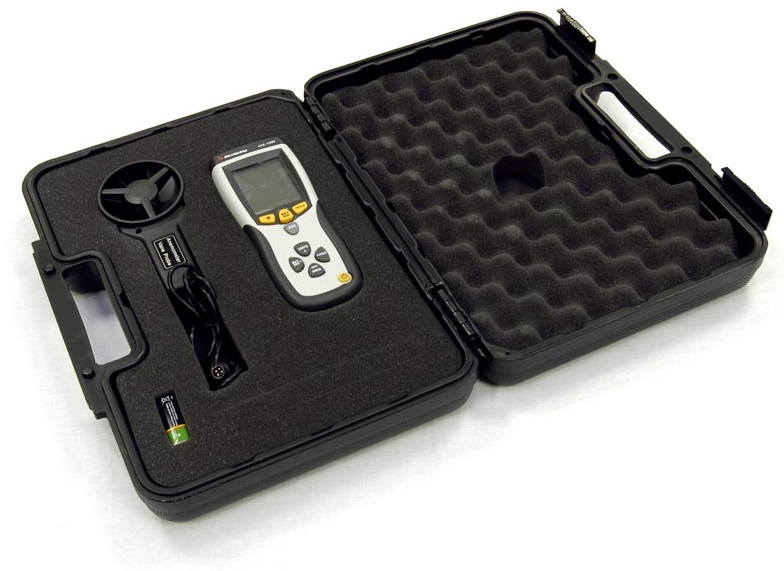 картинка АКТАКОМ АТЕ-1093. Анемометр являющийся официальным дистрибьютором в России 