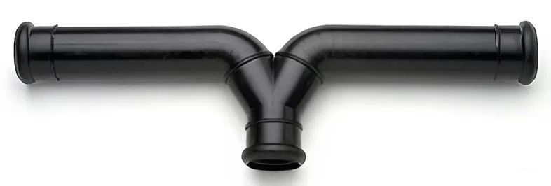 картинка Weller (53634499). Вытяжная секция с двухсторонним ответвлением под углом 90° (Pipe System 50) являющийся официальным дистрибьютором в России 