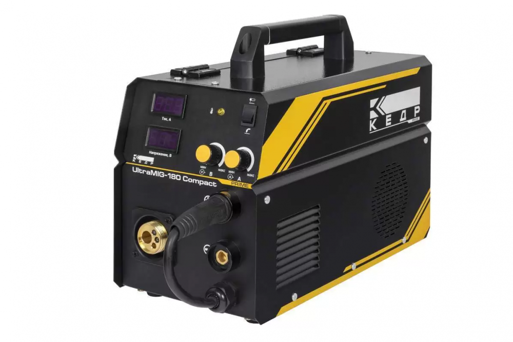 картинка КЕДР UltraMIG-180 Compact (220В, 40-180А). Сварочный полуавтомат являющийся официальным дистрибьютором в России 