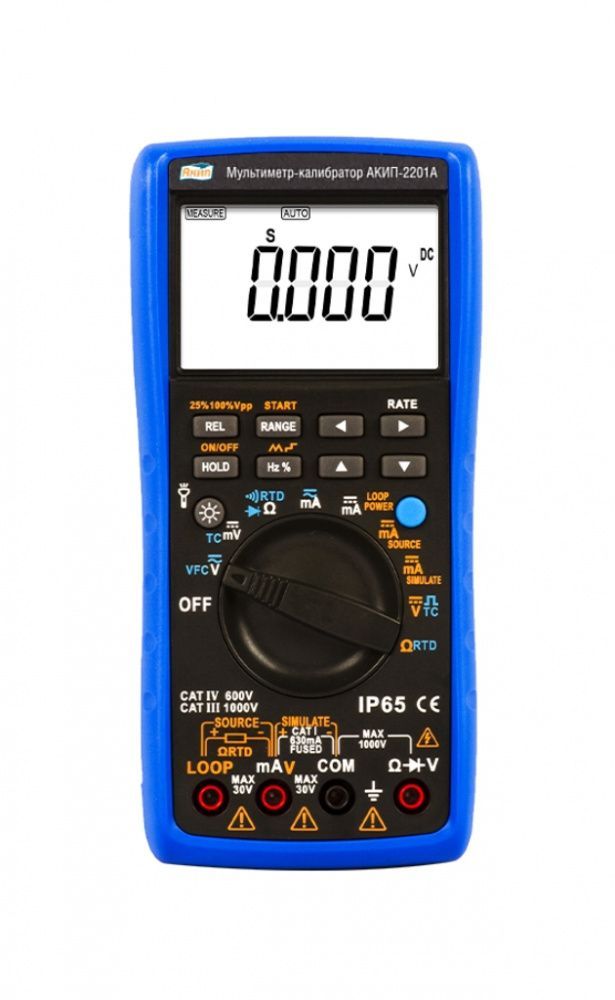 картинка АКИП 2201А. Мультиметр-калибратор являющийся официальным дистрибьютором в России 