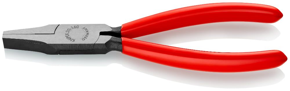 картинка KNIPEX KN-2001160. Плоскогубцы с гладкими губками являющийся официальным дистрибьютором в России 