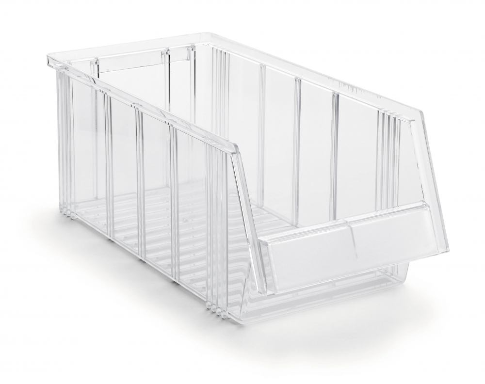 картинка Treston 1940-1. Навесная штабелируемая ячейка 186×400×156 мм прозрачная являющийся официальным дистрибьютором в России 