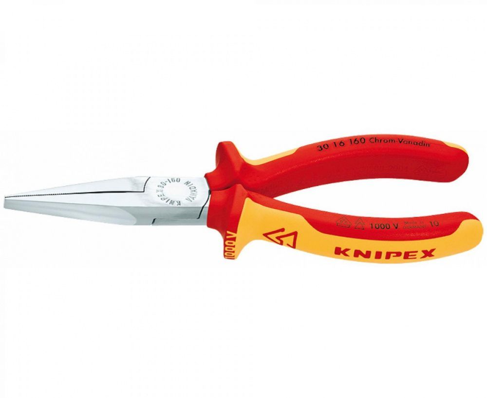 картинка KNIPEX KN-3016160. Длинногубцы являющийся официальным дистрибьютором в России 