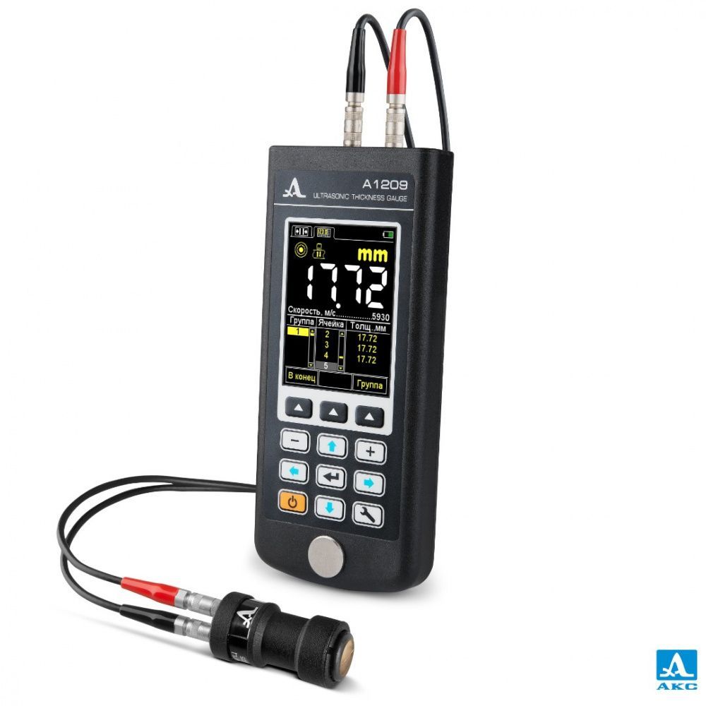картинка АКС А1209 (1011). Толщиномер ультразвуковой являющийся официальным дистрибьютором в России 