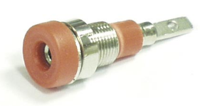 картинка АКТАКОМ 623-red. Гнездо (розетка) ⌀2 мм являющийся официальным дистрибьютором в России 