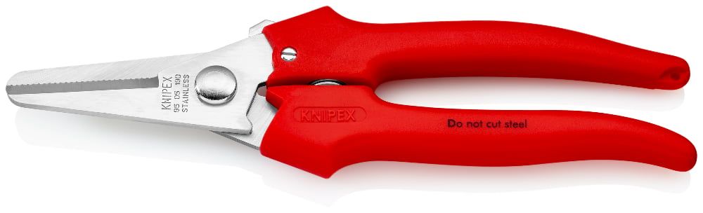 картинка KNIPEX KN-9505190SB. Ножницы комбинированные являющийся официальным дистрибьютором в России 