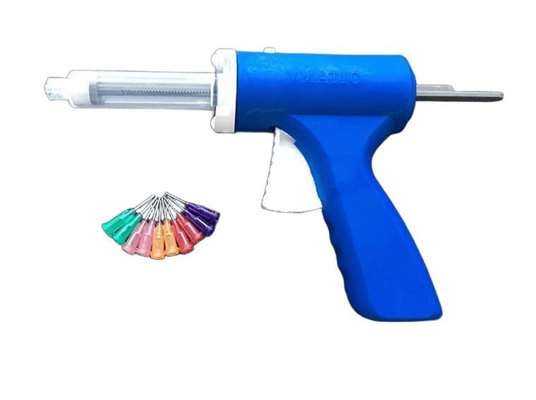 картинка VMATIC VCG10B. Ручной дозатор под шприц 10cc являющийся официальным дистрибьютором в России 