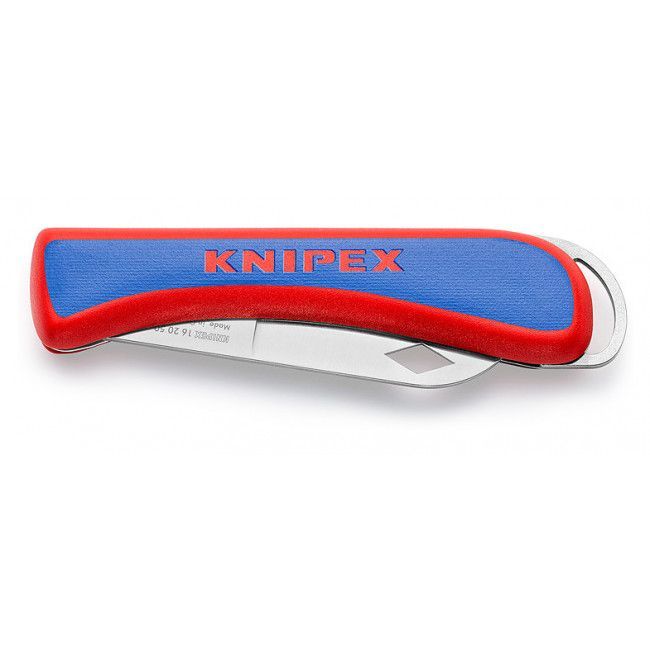 картинка KNIPEX KN-162050SB. Нож складной универсальный являющийся официальным дистрибьютором в России 