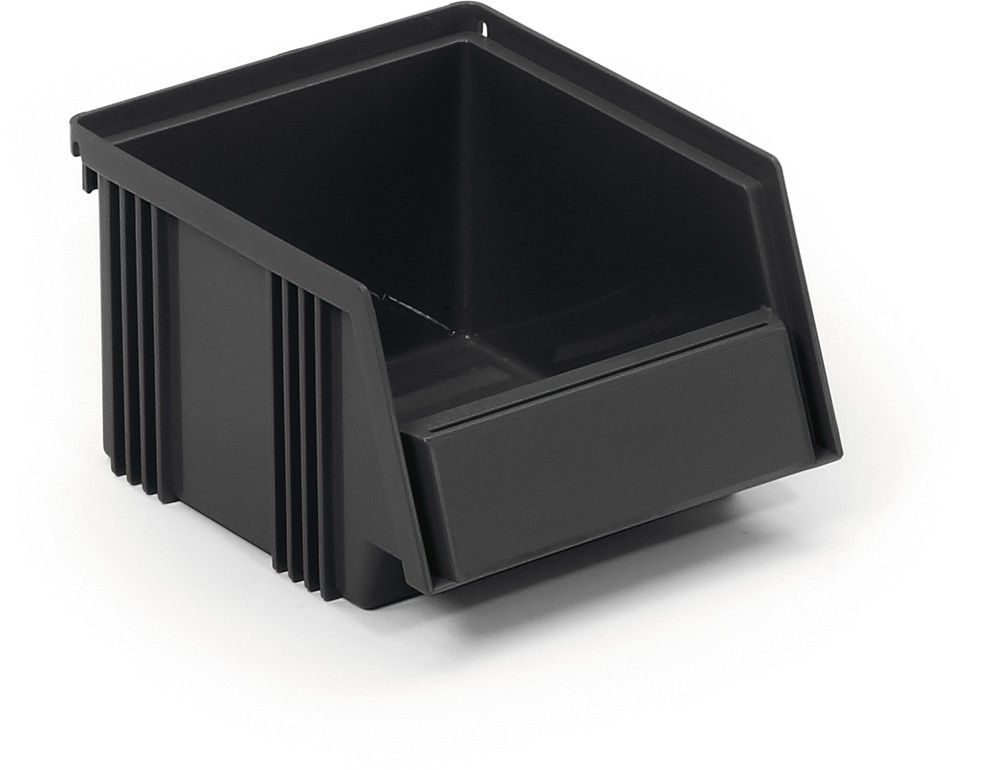 картинка Treston 1520-4ESD. Навесная штабелируемая ячейка 149×192×105 мм антистатическая являющийся официальным дистрибьютором в России 