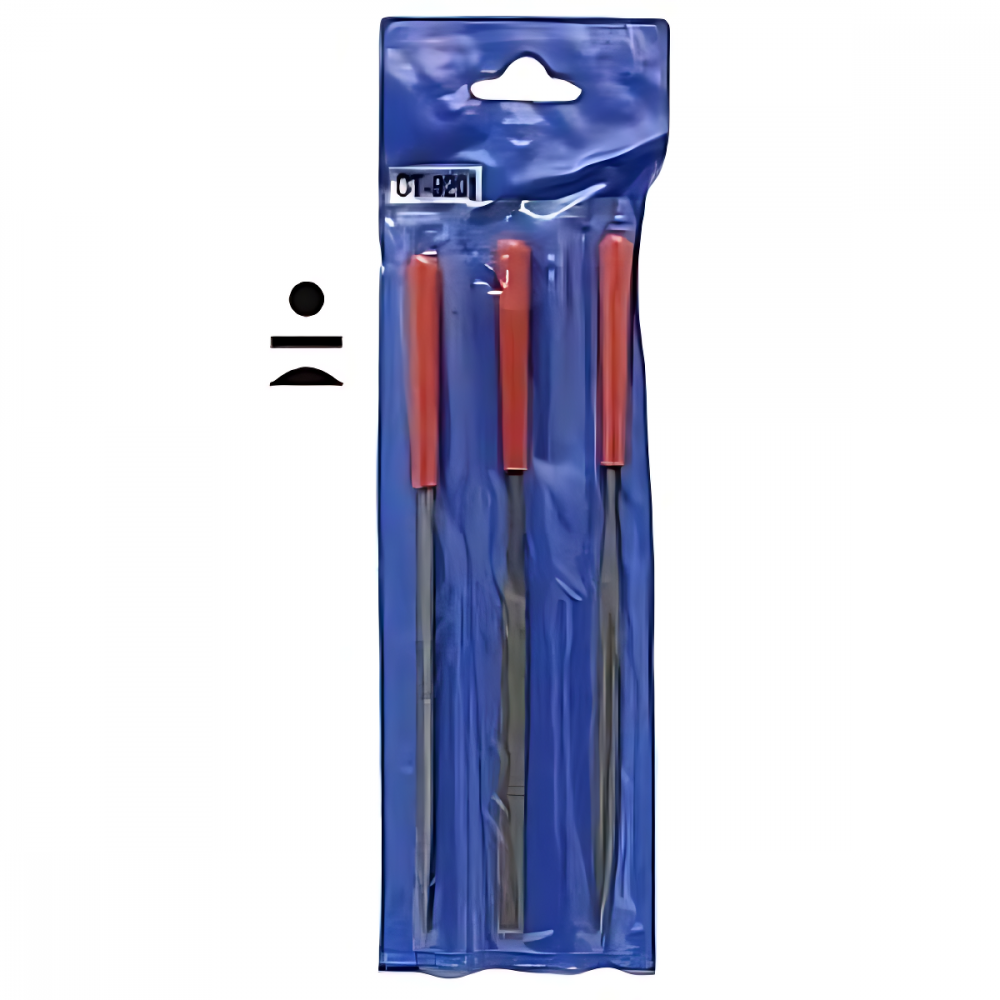 картинка CT Brand CT-9201. Набор надфилей 3 шт являющийся официальным дистрибьютором в России 