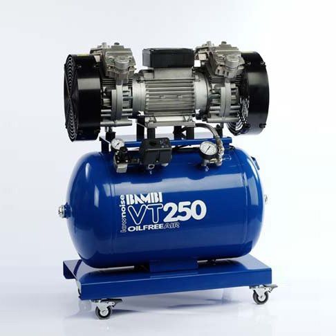 картинка BAMBI VT250. Компрессор безмасляный являющийся официальным дистрибьютором в России 
