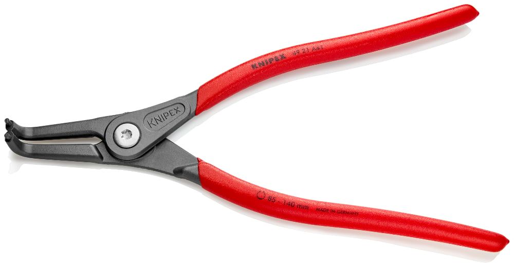 картинка KNIPEX KN-4921A41. Прецизионные щипцы для внешних стопорных колец являющийся официальным дистрибьютором в России 