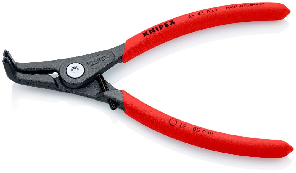 картинка KNIPEX KN-4941A21. Прецизионные щипцы для стопорных колец являющийся официальным дистрибьютором в России 