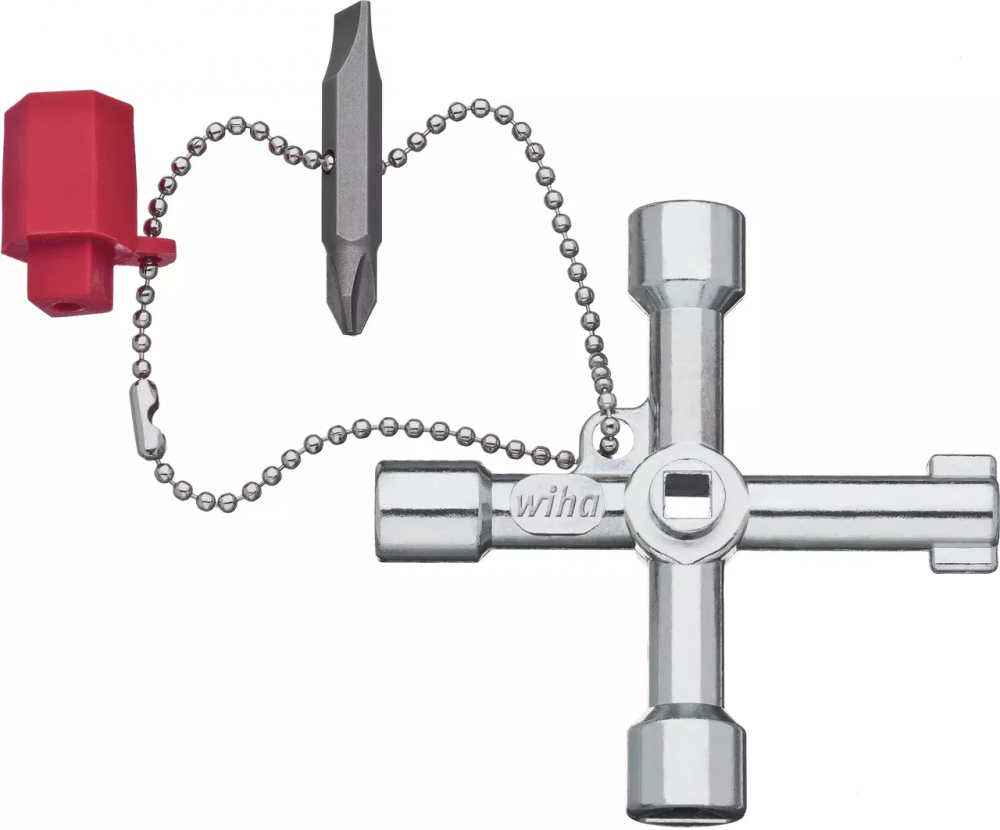 картинка WIHA 36114 / Elektro. Ключ для электрошкафов серия 246 67 являющийся официальным дистрибьютором в России 