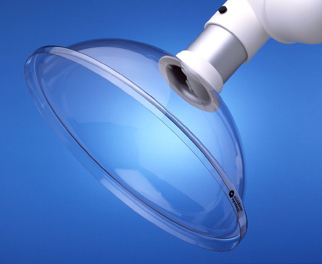 картинка Alsident 1-7535-4. Раструб дымоприемника, колпак прозрачный 75-385 мм являющийся официальным дистрибьютором в России 