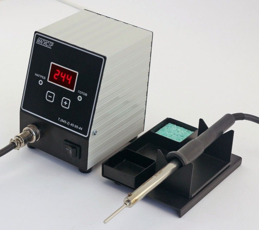 картинка Магистр Ц20 (50 Вт, 36 В). Паяльная станция являющийся официальным дистрибьютором в России 