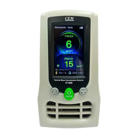 картинка CEM-Instruments DT-9680. Счётчик пылевых частиц являющийся официальным дистрибьютором в России 