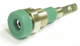 картинка АКТАКОМ 623-green. Гнездо (розетка) ⌀2 мм являющийся официальным дистрибьютором в России 