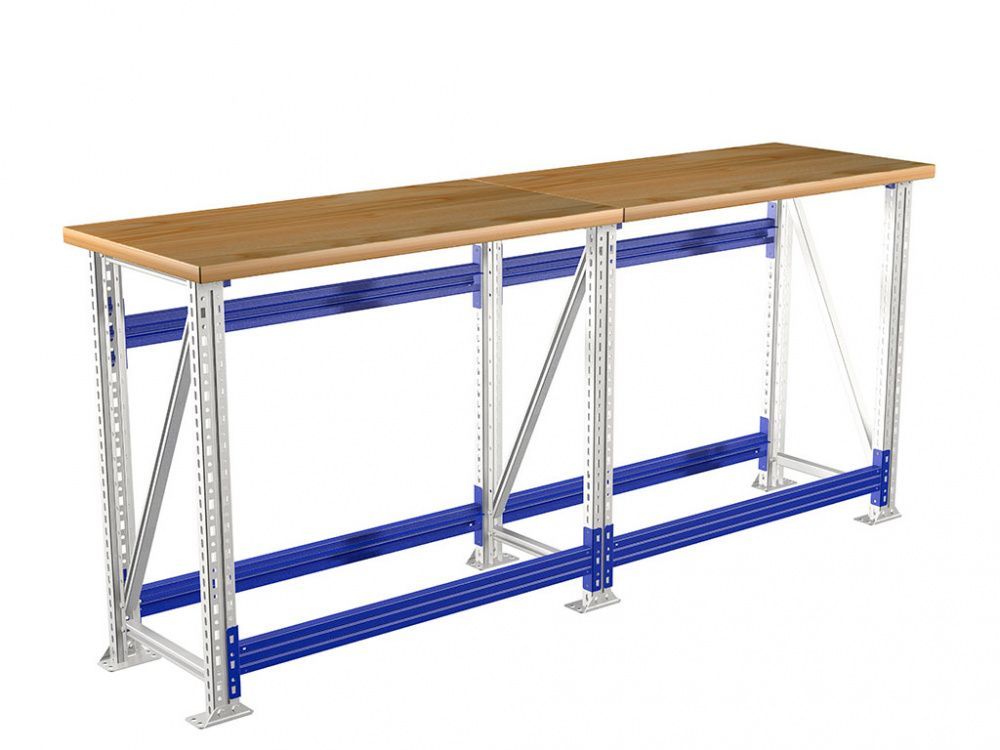 картинка ПРАКТИК (№107) M100.MF1/MF1/MF1.000. Верстак серии MASTER являющийся официальным дистрибьютором в России 