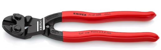 картинка KNIPEX KN-7141200SB. Ручной болторез изогнутый CoBolt являющийся официальным дистрибьютором в России 