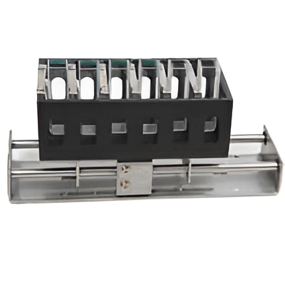 картинка Экрос. Кюветодержатель для спектрофотометров ПЭ-5400ВИ/УФ (6-ти позиционный, кюветы 10х5...50 мм) являющийся официальным дистрибьютором в России 